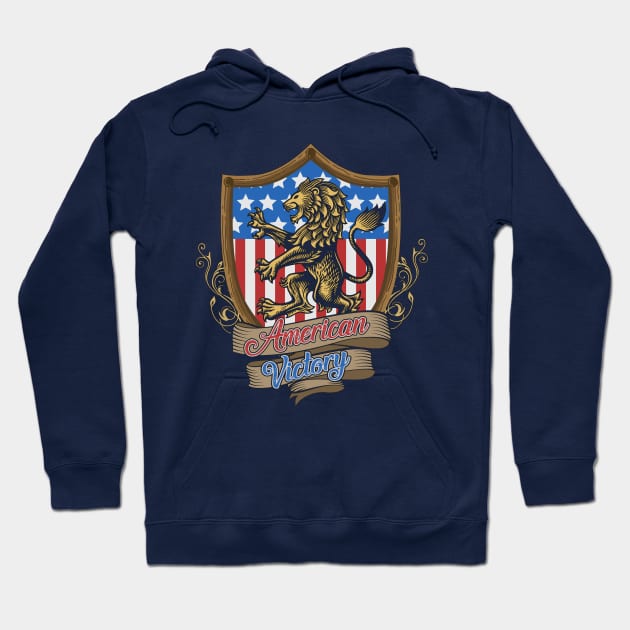 American victory Hoodie by RamsApparel08